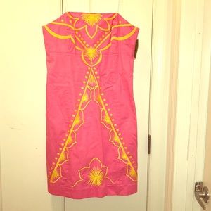 Lilly Pulitzer. Strapless. Cocktail Dress.